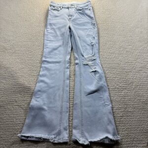 IDYLLWIND Fueled By Miranda Lambert Jean Women 6/28 Lt Wash Flare Leg High Rise